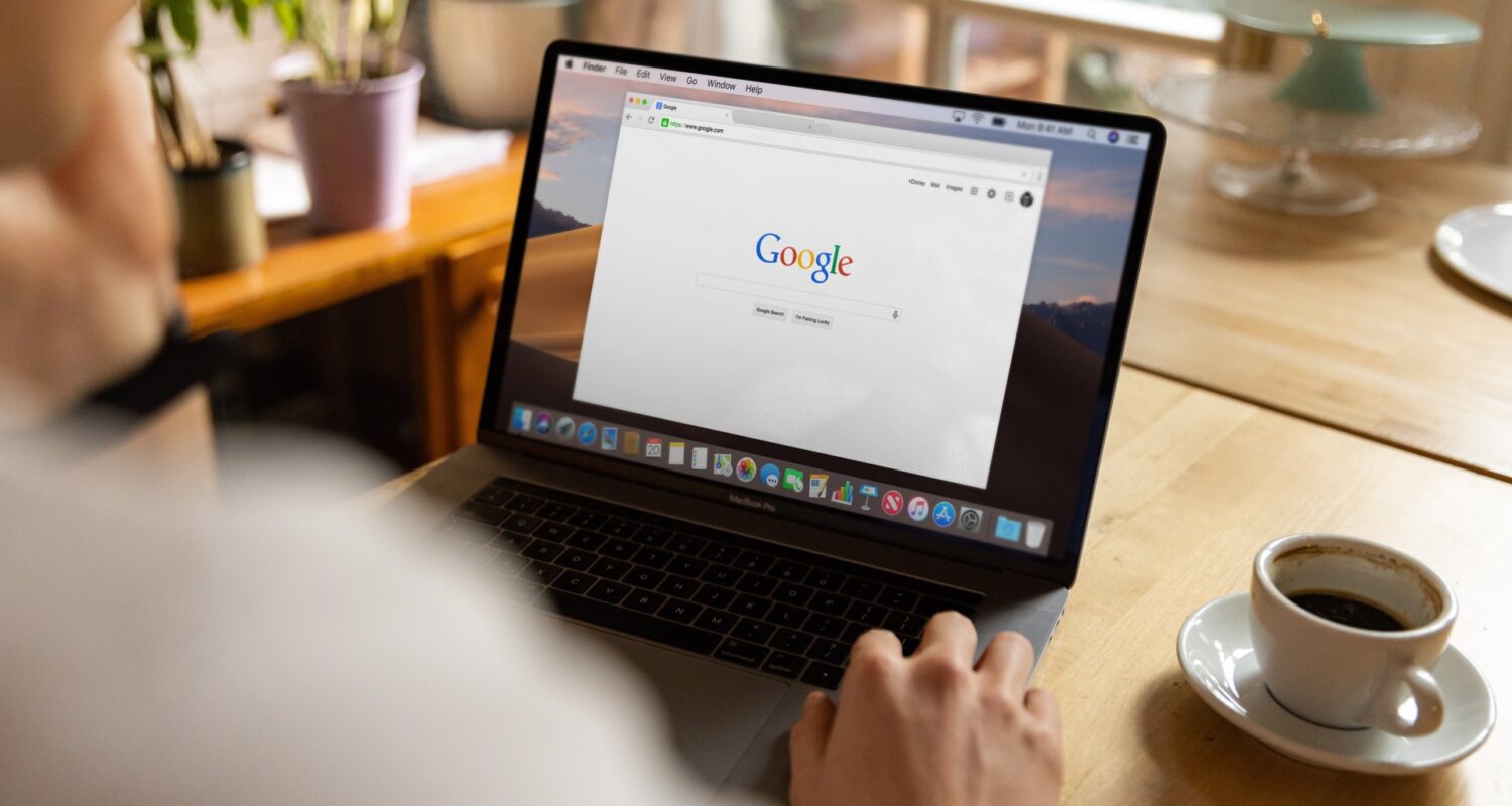 Google laptop Webvriend
